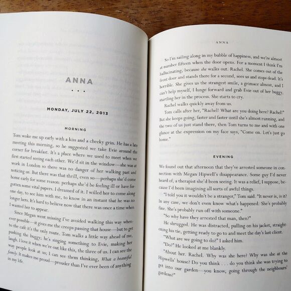 The Girl On The Train Hardcover Book 2015 Chiller Paula Hawkins 9781594633669 - Picture 2 of 6